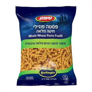 פסטה פוזילי מחיטה מלאה