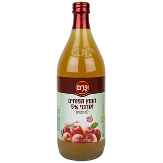 חומץ תפוחים אורגני לא מסונן