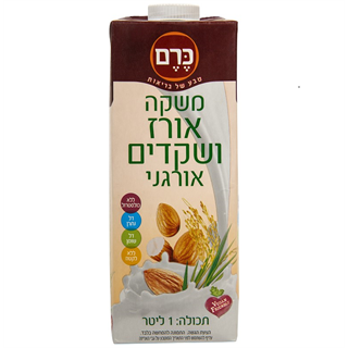 משקה אורז ושקדים אורגני