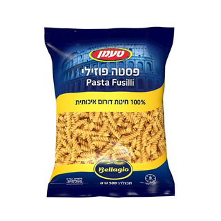 פסטה פוזילי 100% חיטת דורום - טעמן